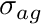 $ \sigma_{ag} $