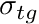 $ \sigma_{tg} $